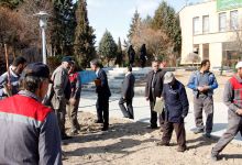 گزارش تصویری از آئیین درختکاری و تقدیر ازهمکاران فضای سبز دانشگاه